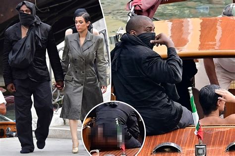 Kanye West Caught In Nsfw Moment During Italian Boat Ride With Wif
