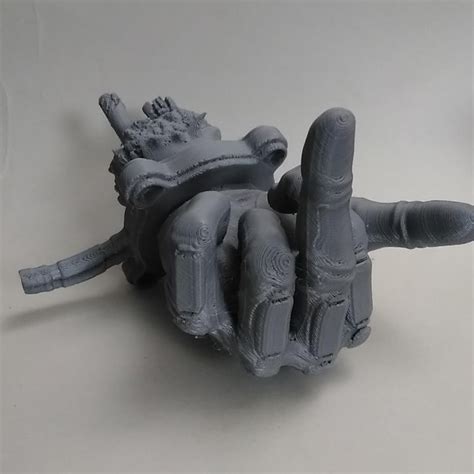 3d Printable Severed Deadpool Hand Fyou By Exequiel Devoto