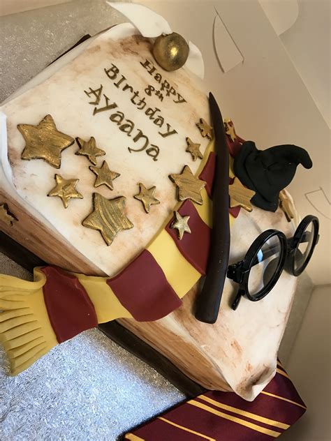 Harry Potter Cake Decorations Uk Harry Potter Themed Cake Baking