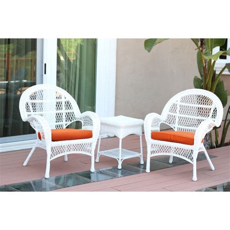 Your table white wicker chairs stock images are ready. Santa Maria White Wicker Chair And End Table Set with ...