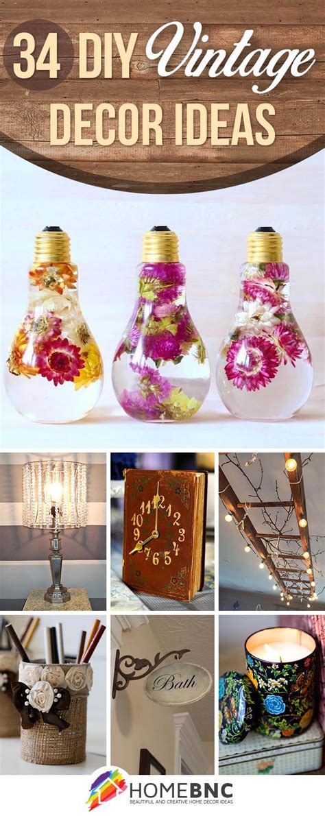 34 Best Diy Vintage Decor Ideas And Projects For 2021