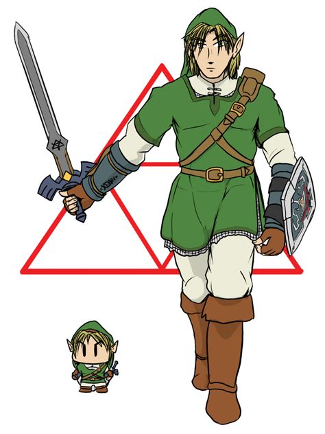 The Legend Of Zelda Adult Link By Vachalenxeon On Deviantart