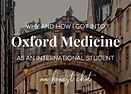 Oxford Medicine | Medic in Spires