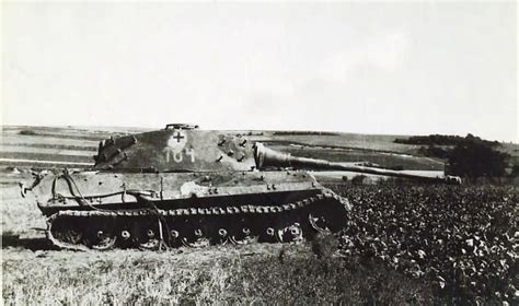 Tiger 2 Of Schwere Ss Panzer Abteilung 101 Tank Number 104 France