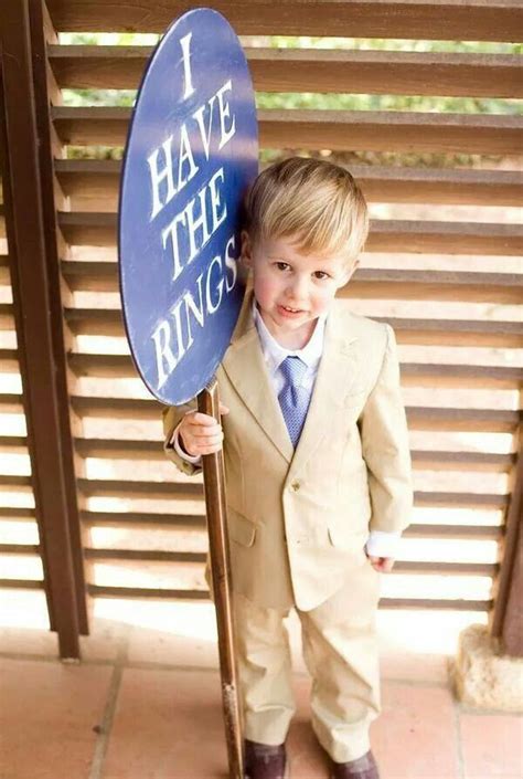 Ring Boy Cute Wedding Ideas Wedding With Kids Perfect Wedding Our