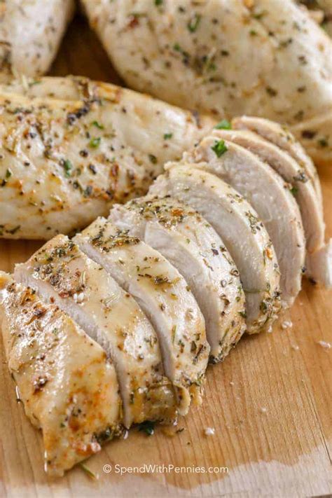 Step 3 bake in the preheated oven for 10 minutes. Oven Baked Chicken Breasts {Ready in 30 Mins!} - Spend ...