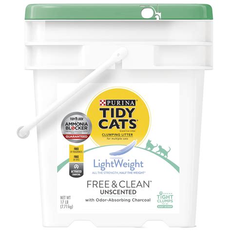 Purina Tidy Cats Low Dust Clumping Cat Litter Lightweight Free