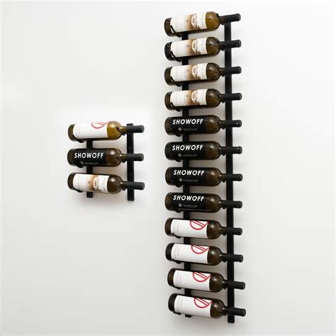 Wall Mounted Metal Wine Racks By Vintageview Wine Storage Systems