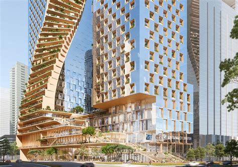 All News Green Tower Architecture Modern Architecture Building