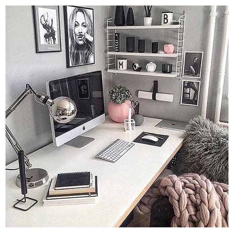 Pretty Home Office Ideas For Women Glam Chic Home Office Inspiration