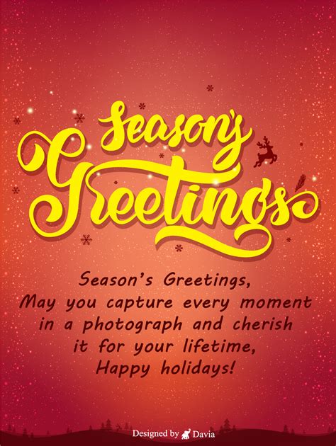 Cherish The Moment Seasons Greetings Cards Birthday And Greeting