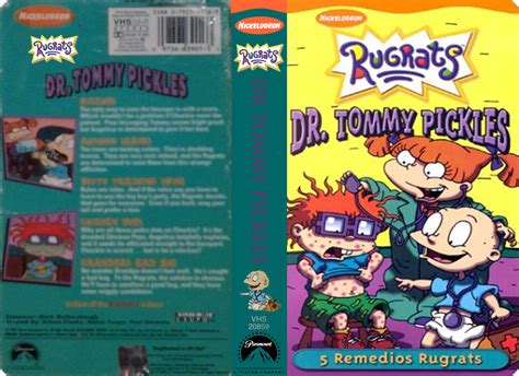 nickelodeon s rugrats dr tommy pickles vhs video tape