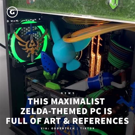 Gamespot On Twitter This Legend Of Zelda Themed Gaming Pc Created By
