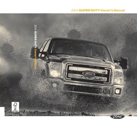 Ford F 350 Super Duty Xlt 2014 Owners Manual Has Been Published On
