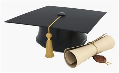 Cap And Diploma Graduation Cap And Books Png Transparent Png Kindpng