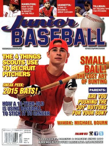 Junior Baseball Magazine Subscription Discount Youth Baseball