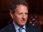 Timothy Geithner on his "terrifying days" at Treasury - CBS News