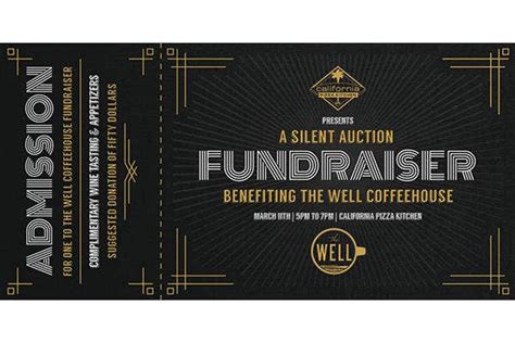 fundraiser ticket templates  ai word pages psd