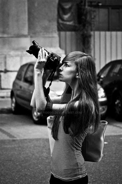 Girl With Camera By Yoggg On Deviantart
