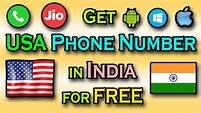 How to get USA Phone Number in India for free without buying any Sim ...