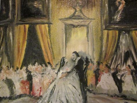 Impressionist Oil Paintings The Ballroom By Gregory Copploe