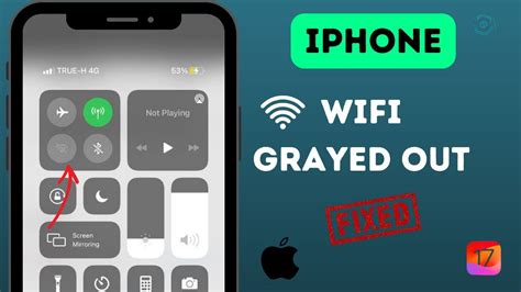 How To Fix Iphone Wi Fi Grayed Out Wi Fi Not Turn On Iphone Youtube