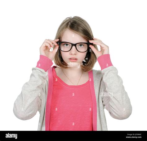 Blonde Teenager Girl Glasses Stock Photos & Blonde Teenager Girl Glasses Stock Images - Alamy