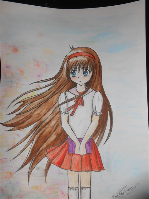 Anime Watercolor Painting At Getdrawings Free Download
