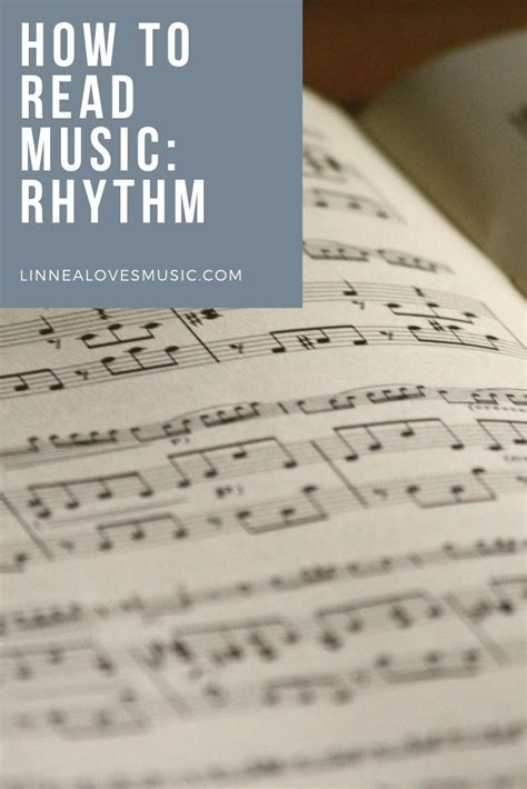 How To Read Music Rhythm Linnea Loves Music