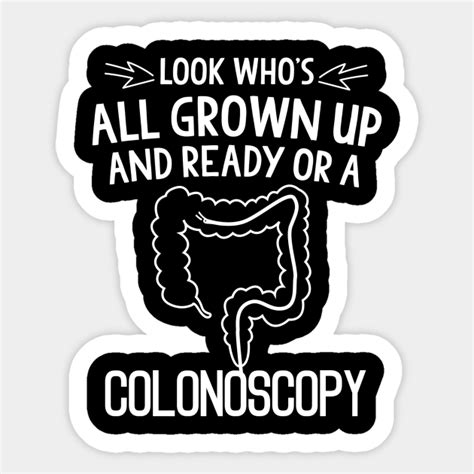 50th Birthday Funny Colonoscopy 50th Birthday Sticker Teepublic