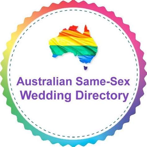 Australian Same Sex Wedding Directory Sydney Nsw