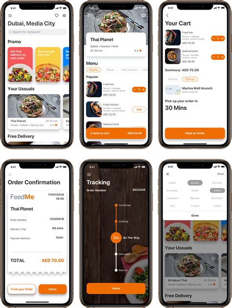 Ux Ui Food Delivery Android App Design Android Ui App Ui Design