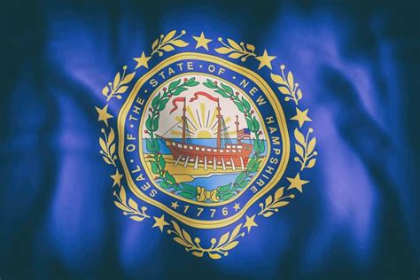 New Hampshire State Flag State Flags New Hampshire States