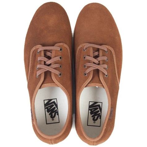 Vans Madero Monks Robe Suede Dress Shoes Brown Flat Shoes Brown
