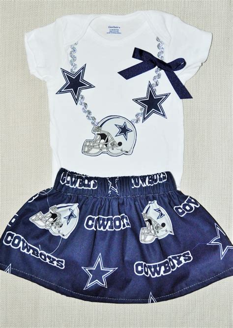 Girls Nfl Dallas Cowboys Skirt And Shirtonesie With By Rylowear