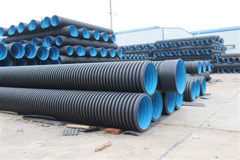 Drainage Products Hdpe Double Wall Corrugated Pipe By Hunan