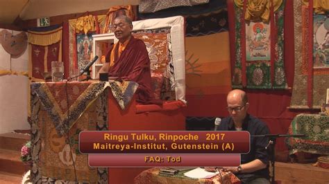 Ringu Tulku 2017 Faq Tod Youtube