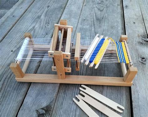 Mini Weaving Loom Kit Earth Etsy Weaving For Kids Loom Weaving