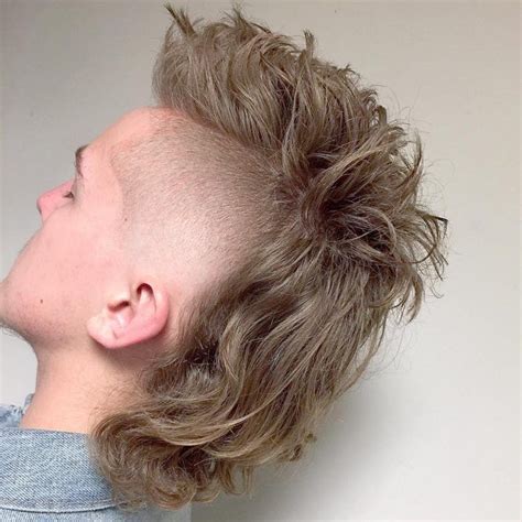 25 Crazy Mullets For Men 2020 Styles Modern Mullet Haircut Mohawk