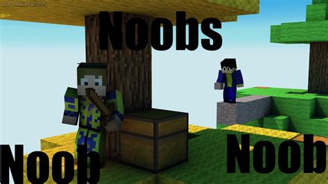 2 Noobs Sendo Noobs No Sky Wars Youtube