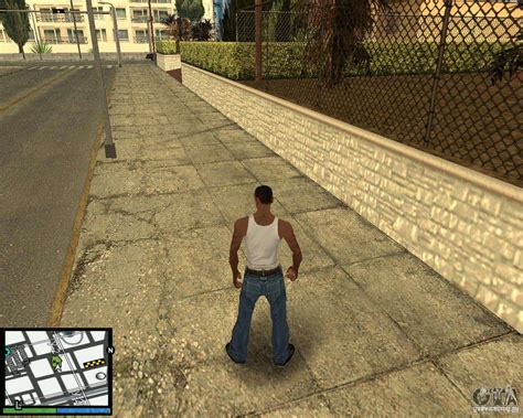 Gta V Hud для Gta San Andreas