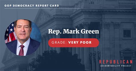 Rep Mark Green Republican Accountability
