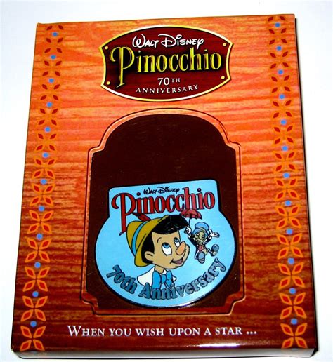 New Le Disney Pin Pinocchio Jiminy Cricket Umbrella Let Your Conscience