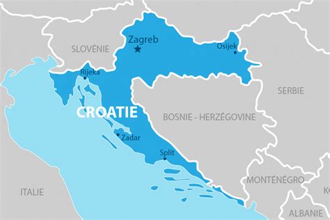 Croatie Politique Relations avec l UE Géographie Economie