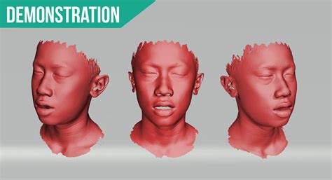 Blog 3d Face Scan Scanning Different Facial Expressions Polyga