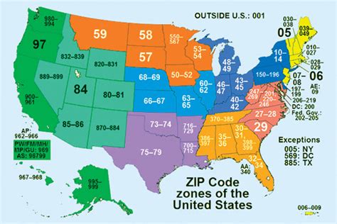 Us Postal Service Zip Code Map By County