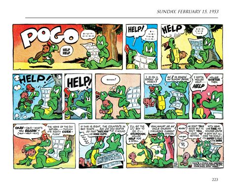 Pogo By Walt Kelly The Complete Syndicated Comic Strips Tpb 3 Part 3