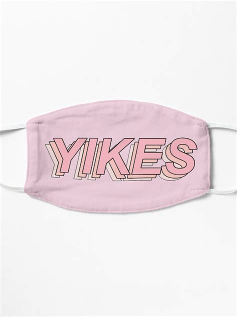 Yikes Aesthetic Sticker Mask By Stressed Djun Redbubble