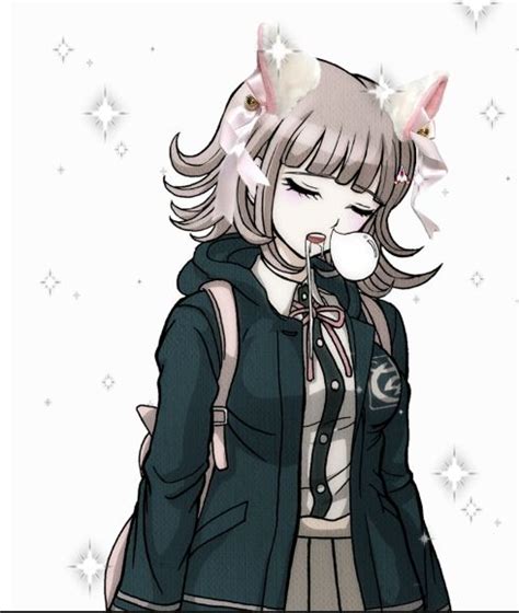 Chiaki Nanami Catgirl In 2021 Cat Girl Danganronpa Nanami