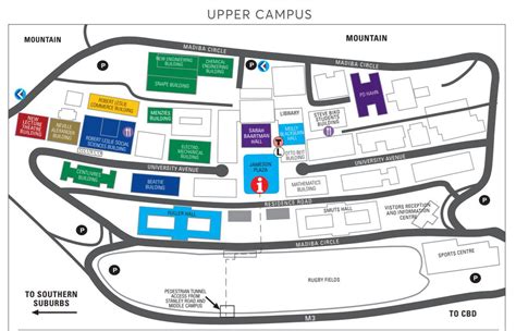 Uct Upper Campus Map